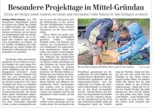 Golfprojekt ABSCHLAGSCHULE Gut Hühnerhof