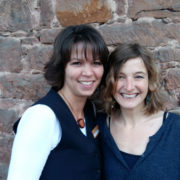 Myriam Hecker (hotel management Gut Hühnerhof) with Barbara Frech (BewegungsGut Hühnerhof)