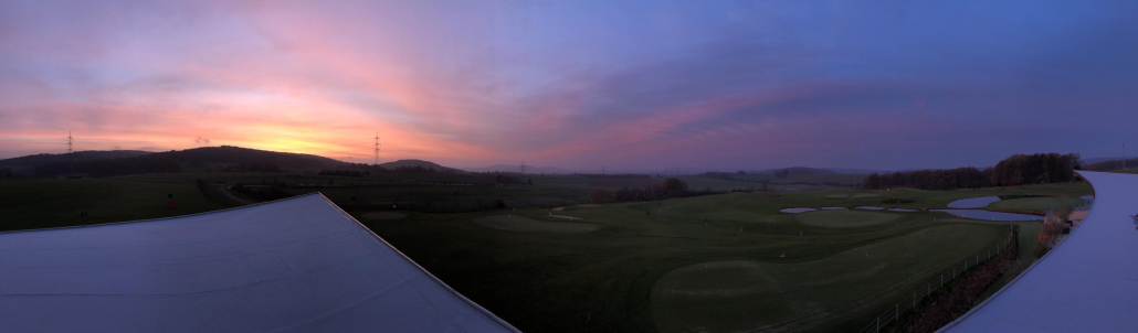 Sunrise at Heckers Golfpark Gut Hühnerhof