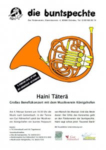 Benefizkonzert im Gut Hühnerhof