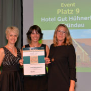 Auszeichnung Hotel Gut Hühnerhof - TOP 250 Tagungshotel