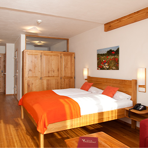 Hotel wing grain store: single room use, double room courtyard